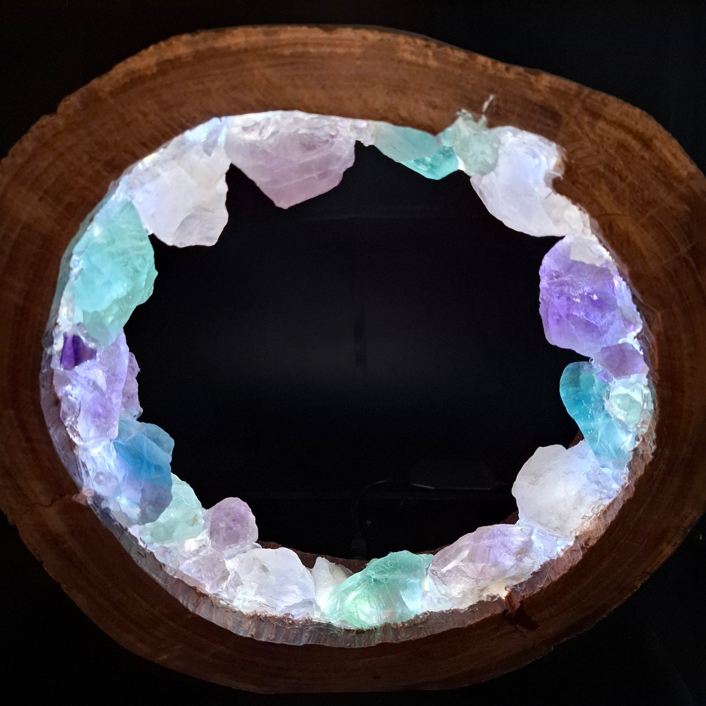 Crystal portal lamp