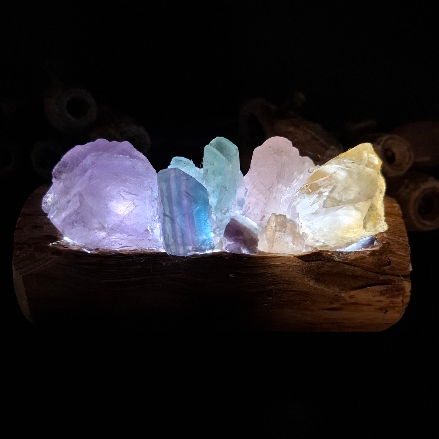 Mini rainbow lamp