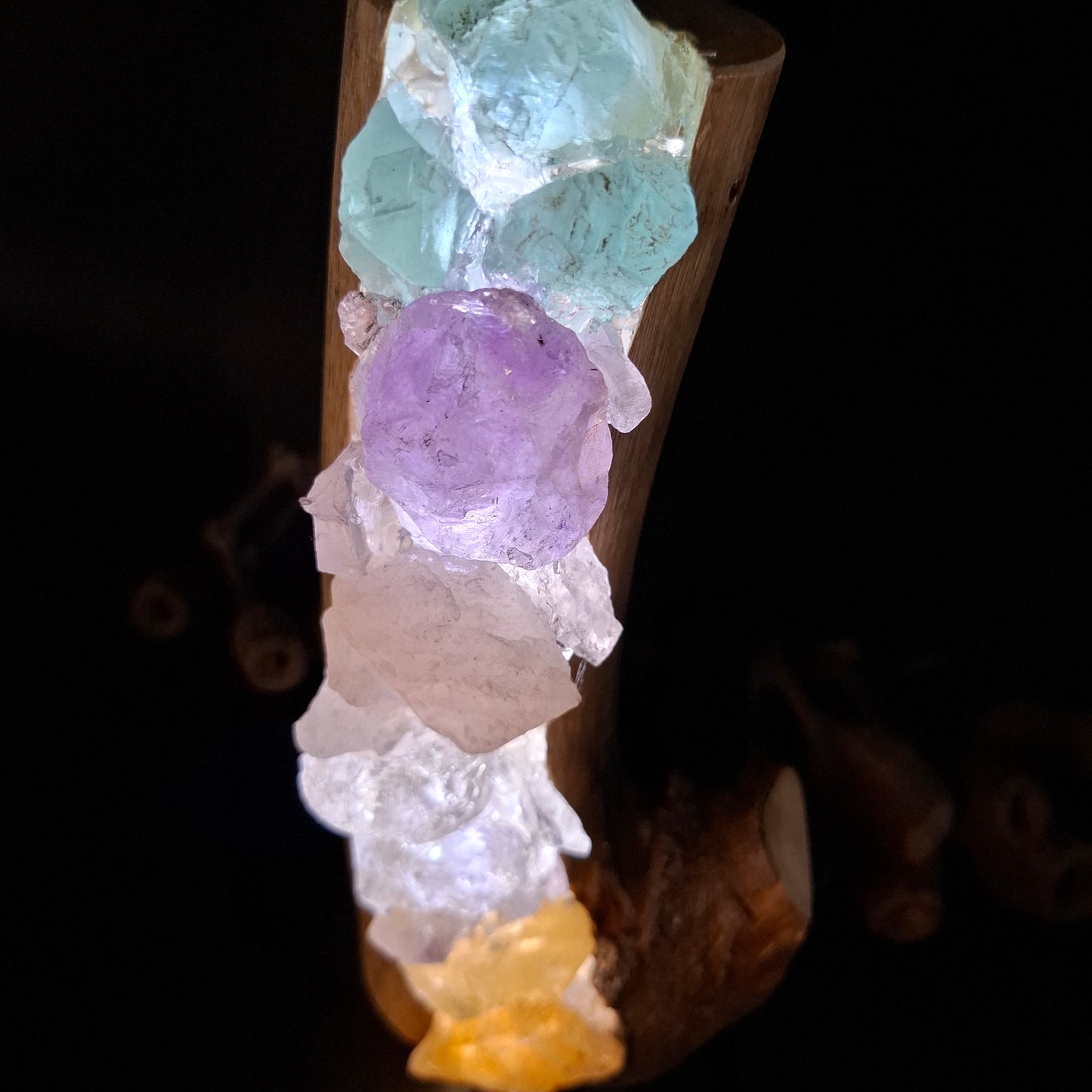 Upright Rainbow lamp